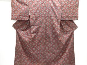 花蜀江紋織り出し西陣伝承紬着物アンサンブル